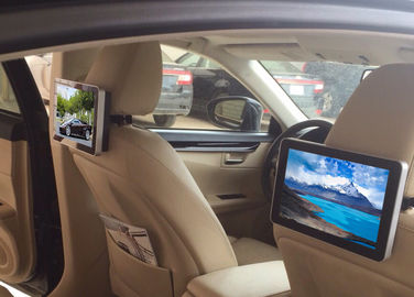 Signage de 10,1 Digitas do táxi da polegada HD Dual Core, telas da propaganda de Digitas da cabeceira do carro
