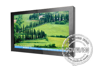 exposição 32&quot; do LCD da montagem da parede 1366x 768, placa do ANÚNCIO do LCD com foto de Digitas