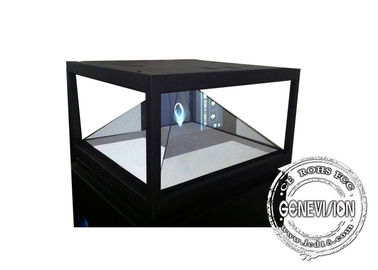 Propaganda holográfica completa do jogo da tomada do armário de exposição do grau 3D de HD 360