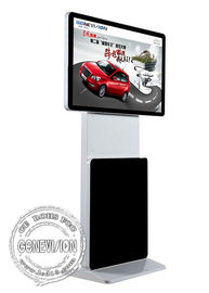 Wifi digital advertisting todo do signage do quiosque do tela táctil de Mercedes em um painel LCD rotatable