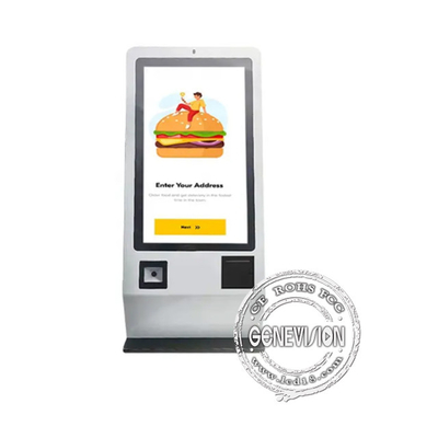 Máquina de pagamento automática de autoatendimento para restaurante