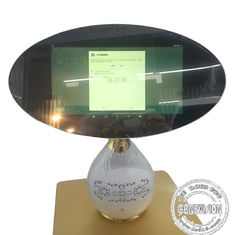 Tela portátil do projetor do jogador 3 D da propaganda do Lcd do espelho do mini Tabletop