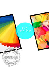 Painel LCD ultra fino interno 1920*1080 FHD da montagem da parede 32 polegadas - contraste alto