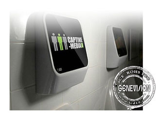 do Signage sanitário de Wifi Digital do mictório do WC 10.1inch jogador impermeável da propaganda do LCD do banheiro