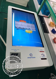 Mercado de Coreia quiosque infravermelho do pagamento do receptor do dinheiro de Windows do quiosque do serviço do auto do LCD de um toque de 32 polegadas