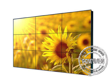 55inch Samsung almofadam o écran sensível infravermelho FIZERAM a parede video, suporte grande da parede da tela da moldura alta de Brgithness 3.5mm