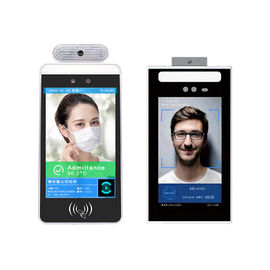 Painel branco do Ips do Signage de Wifi Digital com detecção da temperatura e da câmera do reconhecimento de cara