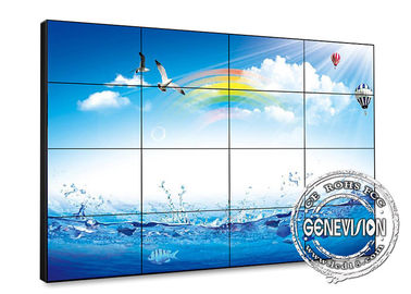 Montagem 55&quot; da parede do Signage interno do LCD Digital do brilho 3X3 alto exposição de parede video