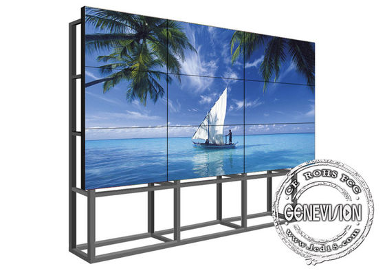 Combinação livre parede video do LCD de 49 polegadas com a moldura 1.7mm estreita de 3.5mm