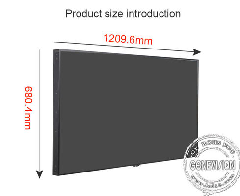 55&quot; exposição 700cd/m2 da janela de 1920x1080 TFT LCD para a loja da forma