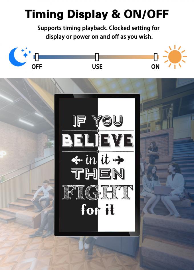 Elevador de Parede Android 21.5" 32" 18.5" Smart Video Player em Software de Controle Remoto 5