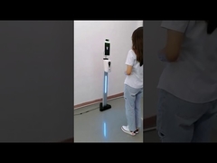 8inch Gate Access Control Thermometer with Facial Recognition Camera and Hand Sanitizer Dispenser