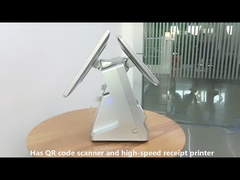 15Máquina de caixa de tela sensível ao toque de dois lados