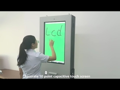 Quiosque de autoatendimento de tela sensível ao toque exterior de 32 polegadas com impressora de recibos e scanner de código QR