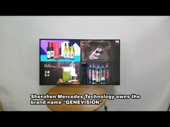 Ângulo direito 43 polegadas Parede e teto Monte Restaurante Android Wifi Digital Signage Painel de menus