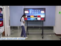 65 polegadas 4K AG Glass 20 Touch Points Smart Board com OPS Windows System