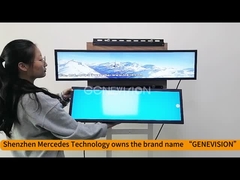 19.5 polegadas a 88 polegadas 2K 4K Android USB Atualização Prateleira Edge LCD Extensible Display com CMS Gratuito