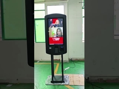 Quiosque de Pagamento Self-Service de Dupla Face QSR com Chipset Nvidia GeForce RTX 4060 de 32 Polegadas e Caixa de LED