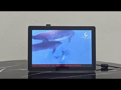 Assista: Estrutura de alumínio de metal de 10,1 polegadas para montagem em parede Android PC PCAP Touch Screen Display Showcase