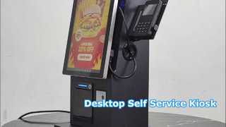 15,6" 21,5" terminal Desktop da posição do quiosque do autoatendimento do tela táctil