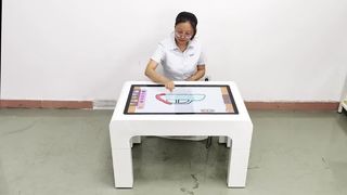 PC Android de 32 polegadas e 43 polegadas, tudo em uma mesa de toque infantil