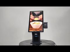 Impressora de quiosque de pagamento sem dinheiro para montagem em parede de 24 polegadas, leitor de código QR, terminal POS