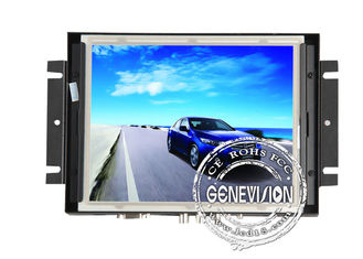 Brilho alto Frameless da exposição do LCD do quadro aberto de 12,1 polegadas para anunciar o jogador