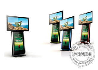 Exposição digital do signage do quiosque multifunction horizontal ou vertical do monitor que anuncia 500cd/² de M