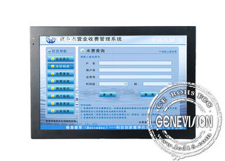 Signage interno de Digitas da tela de toque, monitor do LCD de um toque de 22 polegadas