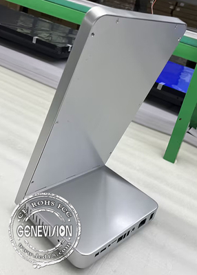 15,6 polegadas L Desktop dão forma ao quiosque portátil da exposição da propaganda do LCD com Wifi e CMS