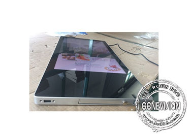 Elevador ultra fino LCD Media Player, tela vertical do deslocamento do retrato da exposição da propaganda de 18,5 HD