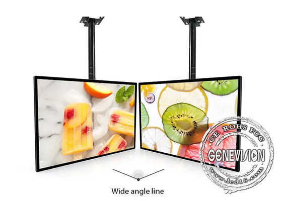 55 polegadas 3,5 mm Bezel Wall Mount LCD Display para loja