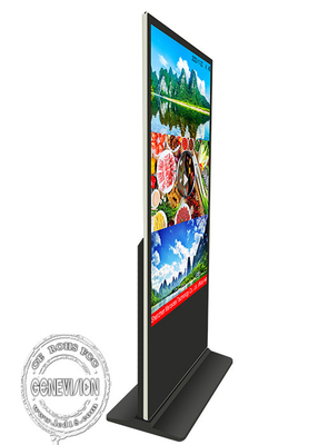 65&quot; 75&quot; 85&quot; Indoor Floor Standing Android 11 OS 4K Mall Publicidade Quiosque Digital Signage Totem