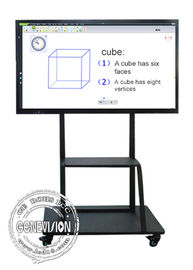 Tela táctil interativo eletrônico Smart Whiteboard da polegada 3840*2160 4K IR da sala de reunião 86 de Shool