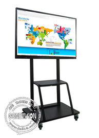 Tela táctil interativo eletrônico Smart Whiteboard da polegada 3840*2160 4K IR da sala de reunião 86 de Shool