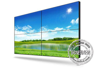 65&quot; cor estreita video HD completo 1080p do monitor do LCD da moldura da parede 2X2 3.5mm do Signage de Digitas