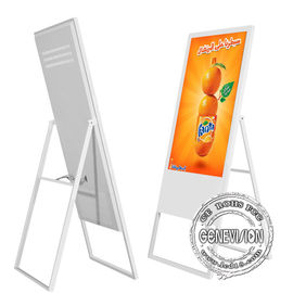 Um toque capacitivo de 49 polegadas que anuncia a placa Android ultra magro do menu do quiosque do Signage de Digitas