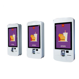 Anunciando o sistema pedindo da posição da máquina do restaurante do Signage de Wifi Digital da exposição