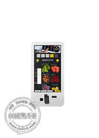 32 máquina esperta do pagamento do LCD do restaurante do quiosque Win10 do pagamento do serviço do auto da polegada