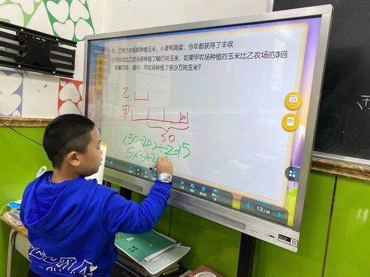 86&quot; tela táctil inerente Whiteboard do LCD do microfone da sala de aula