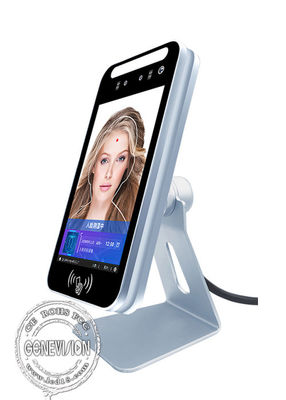 Termômetro facial do reconhecimento da passagem esperta de Android 7,1 com 8&quot; painel LCD