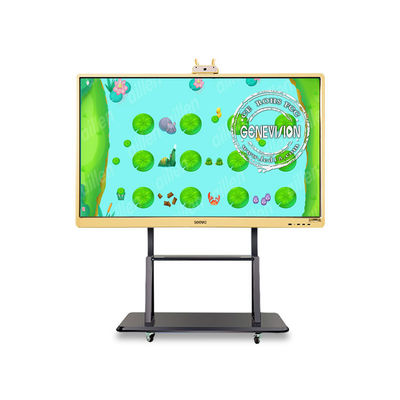 Tela táctil interativo Whiteboard de Android LCD de 65 polegadas para o jardim de infância