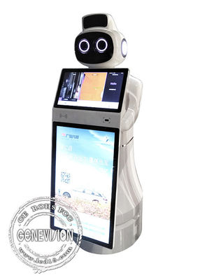 Monitor de exposição de TFT LCD do robô do reconhecimento de cara AIO