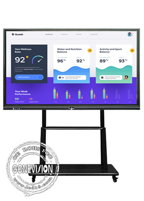55&quot; 85&quot; tela táctil interativo Whiteboard de Android OPS multi para a reunião do zumbido