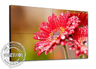Ultra Narrow Bezel 55" Digital Signage Video Wall 1080P HD 3.5mm 500 Brightness