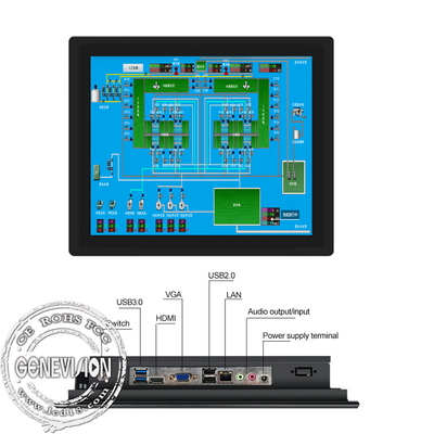 8-24” tela táctil monitor industrial de Android de Embodded do quadro aberto & de Windows Lcd