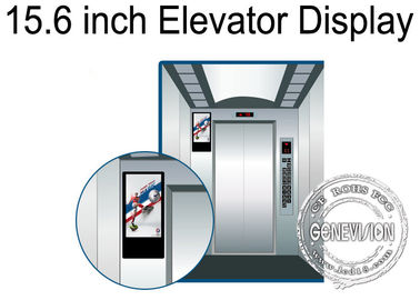 Do jogador vertical da propaganda do Signage de Wifi Digital do elevador monitor 18,5 magro/LCD 1080p