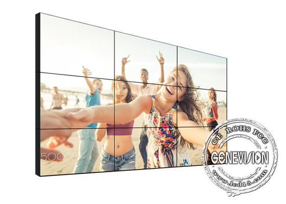 43 tela video da parede da polegada 1.8mm Lcd, tela grande do Lcd para a propaganda