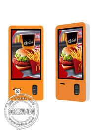 Restaurante máquina do pagamento do LCD do quiosque 3G 4G 5G/despensa do serviço de um auto de 32 polegadas