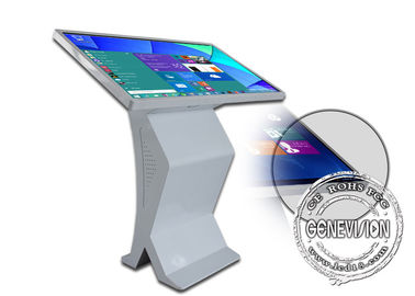 Um toque Windows 10 todos de 55 polegadas em um PC máquina interativa da pergunta do computador I5/I7 de I3/com Wifi
